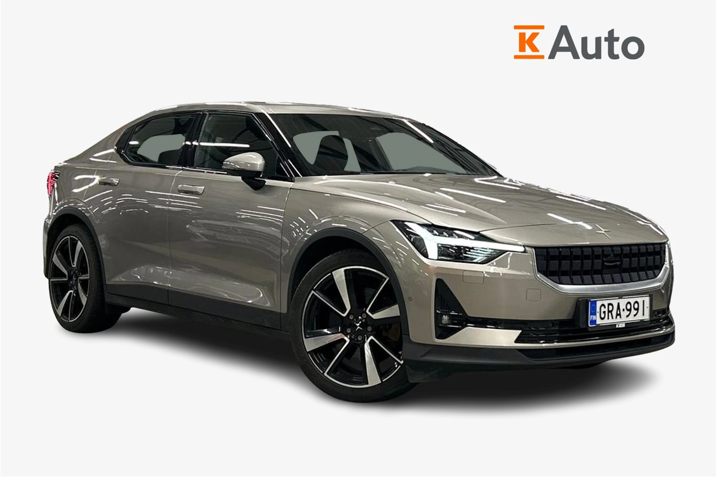 harmaa Polestar 2 2021 kuva 1.