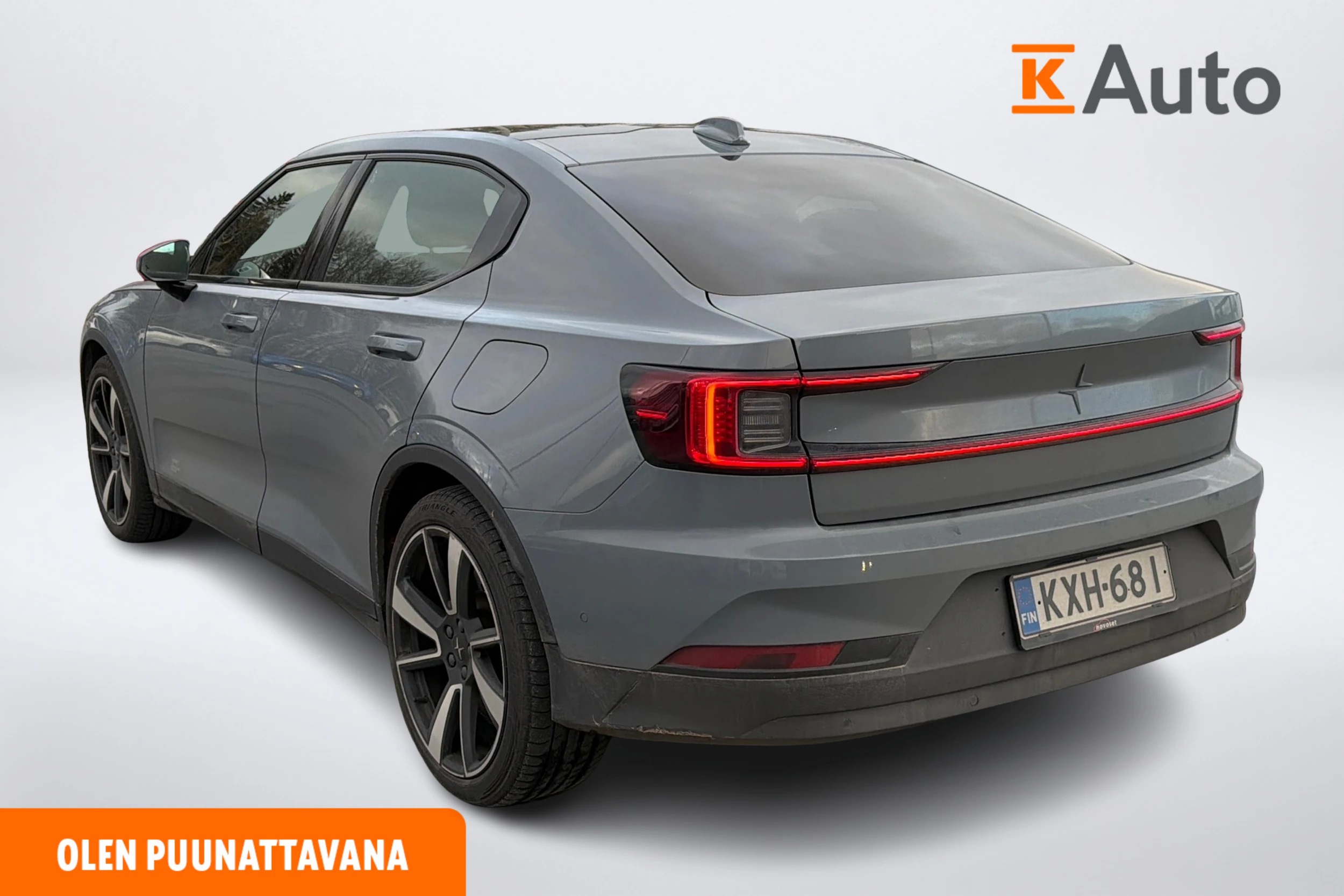 harmaa Polestar 2 2021 kuva 2.