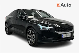 musta Polestar 2 2021 kuva 1.