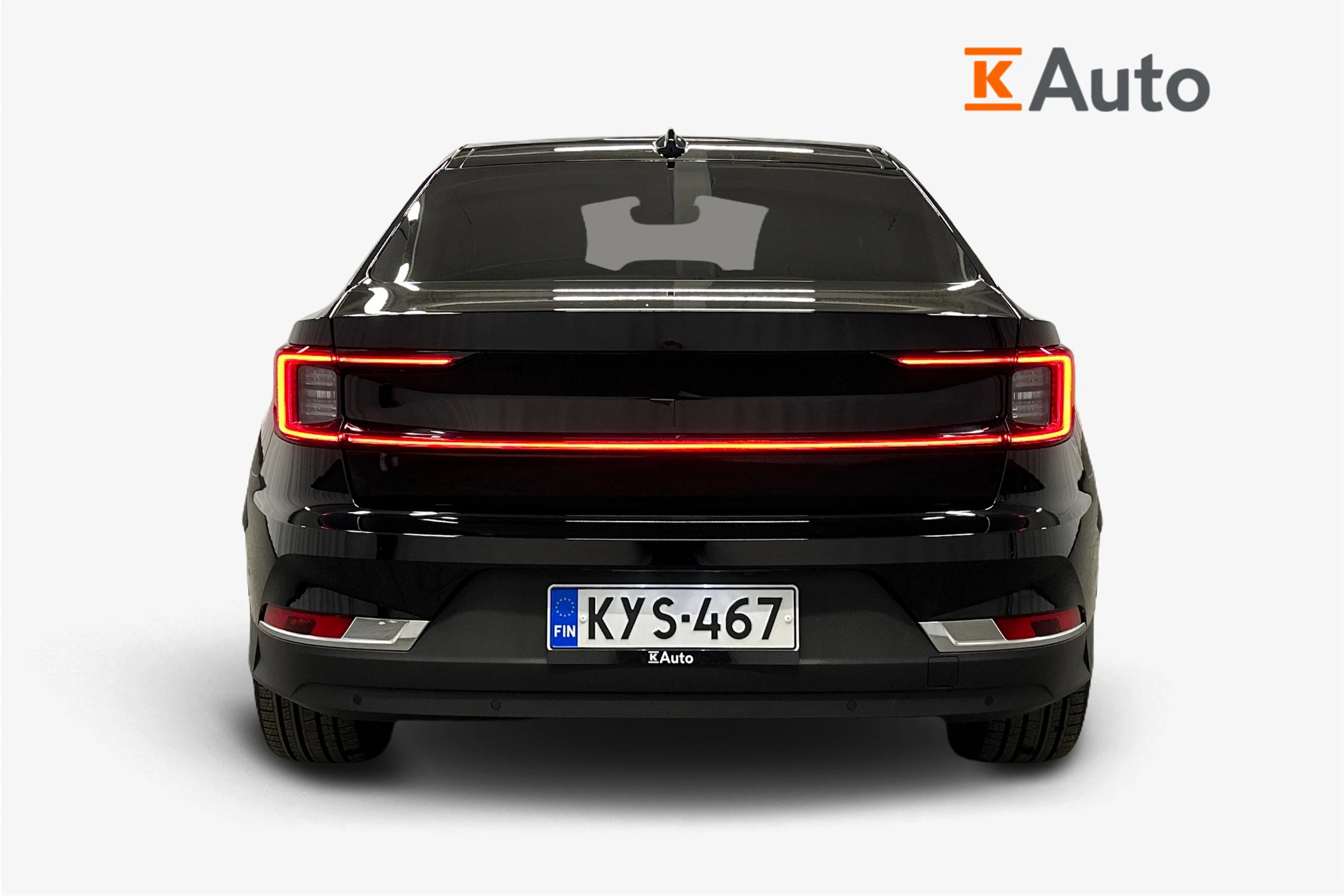 musta Polestar 2 2021 kuva 3.