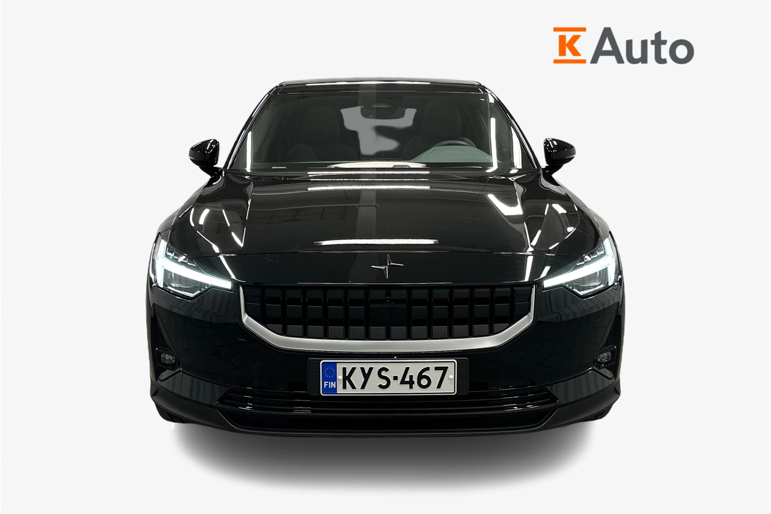 musta Polestar 2 2021 kuva 4.