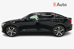 musta Polestar 2 2021 kuva 5.