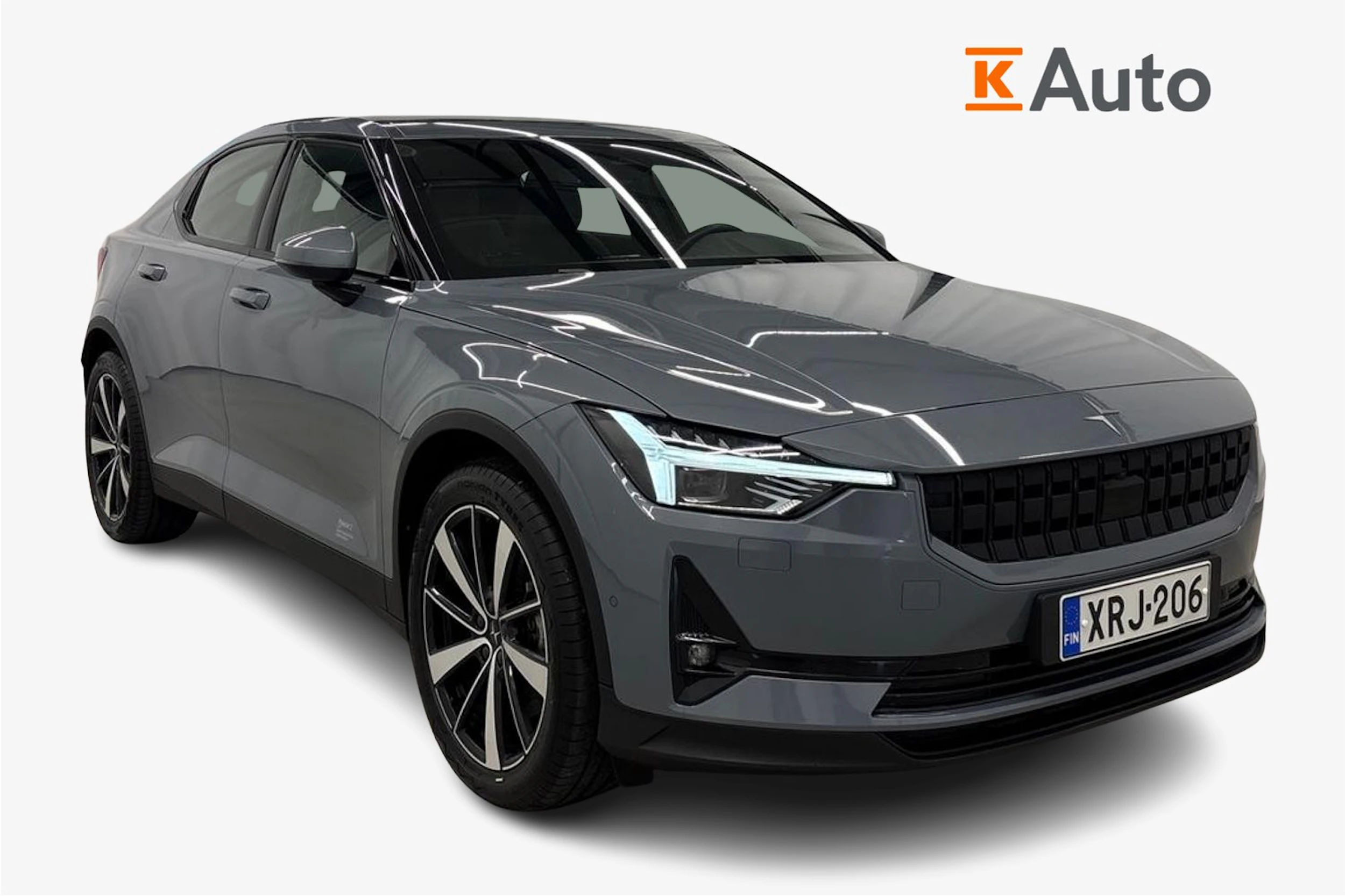 harmaa Polestar 2 2021 kuva 1.