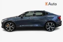 sininen Polestar 2 2021 kuva 6.