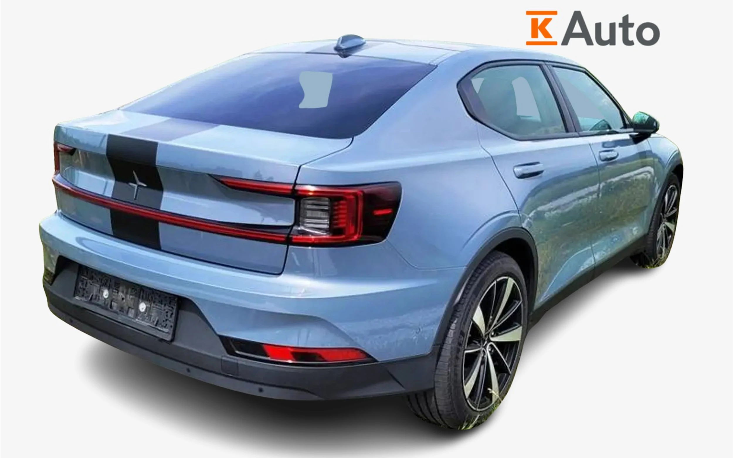 sininen Polestar 2 2022 kuva 3.