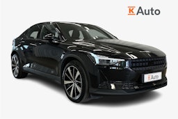 musta Polestar 2 2022 kuva 1.