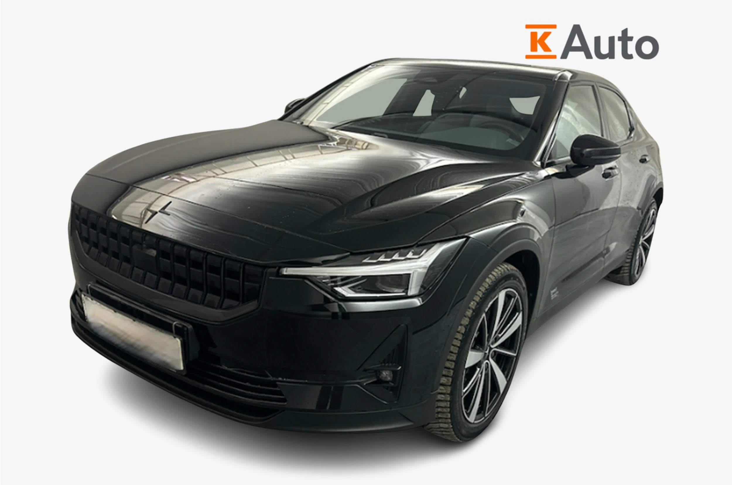 musta Polestar 2 2022 kuva 1.
