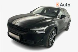 musta Polestar 2 2022 kuva 1.