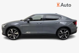 met. harmaa Polestar 2 2022 kuva 4.