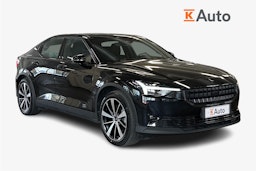 musta Polestar 2 2022 kuva 1.