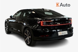 musta Polestar 2 2022 kuva 2.