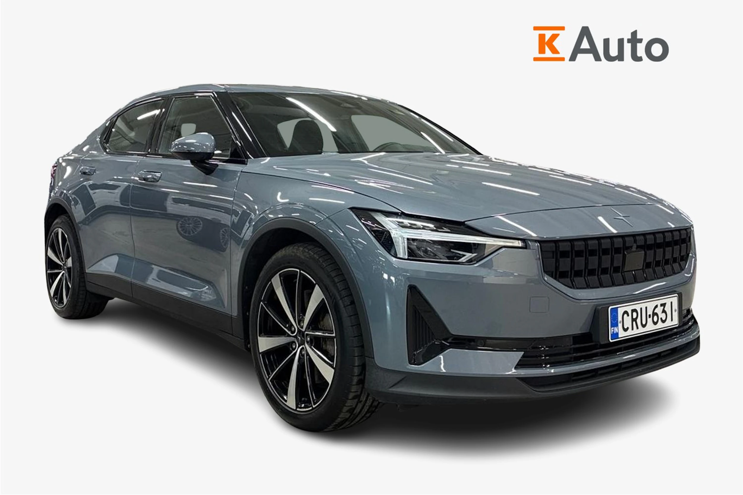 harmaa Polestar 2 2022 kuva 1.