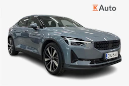 harmaa Polestar 2 2022 kuva 1.