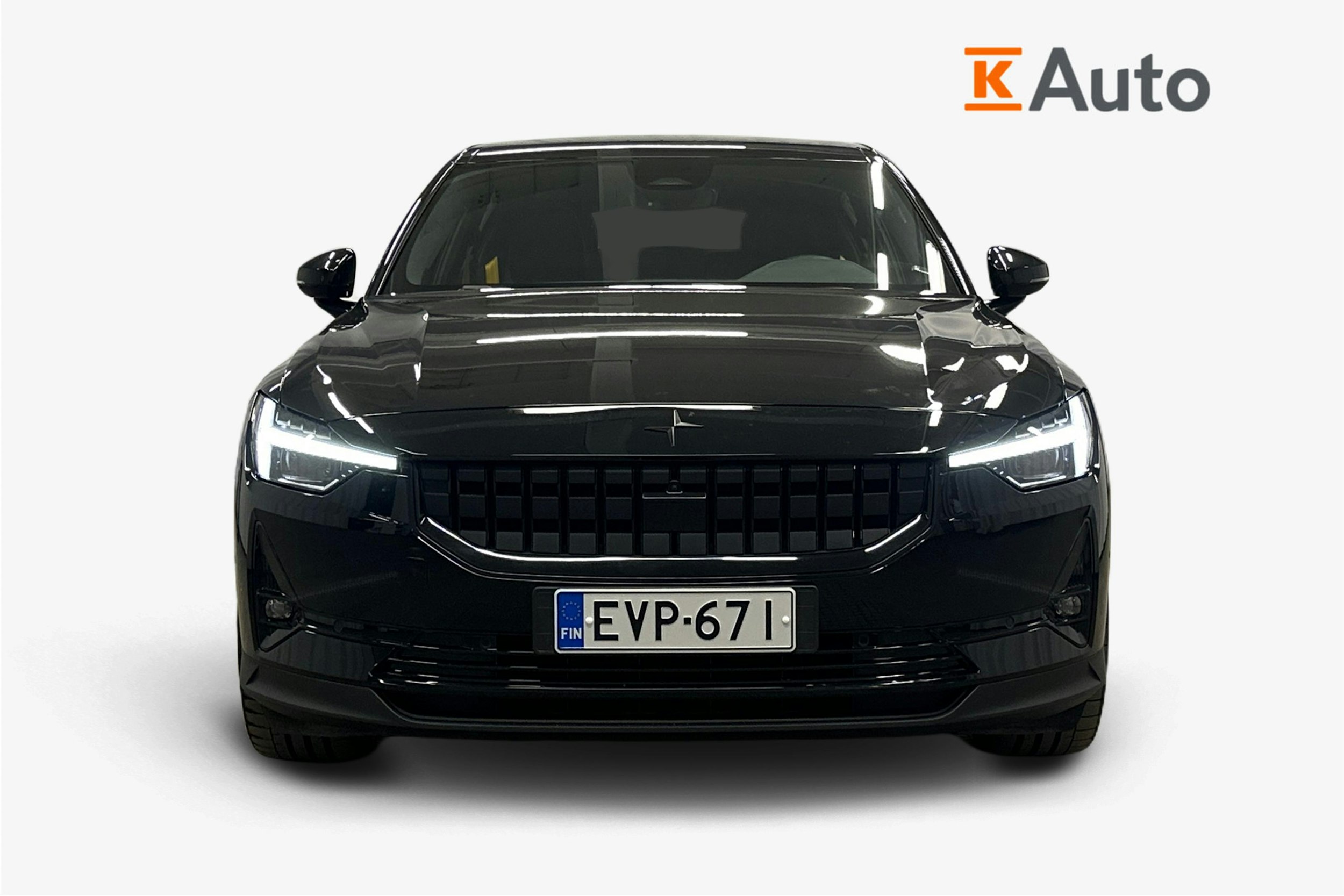 musta Polestar 2 2022 kuva 4.