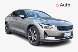 harmaa Polestar 2 2022 kuva 1.