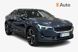 sininen Polestar 2 2022 kuva 1.