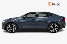 sininen Polestar 2 2022 kuva 5.