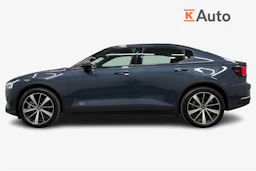 sininen Polestar 2 2022 kuva 5.