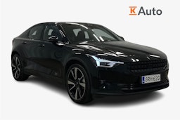 musta Polestar 2 2022 kuva 1.