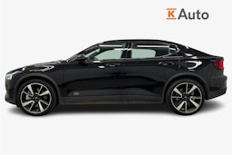 musta Polestar 2 2022 kuva 6.