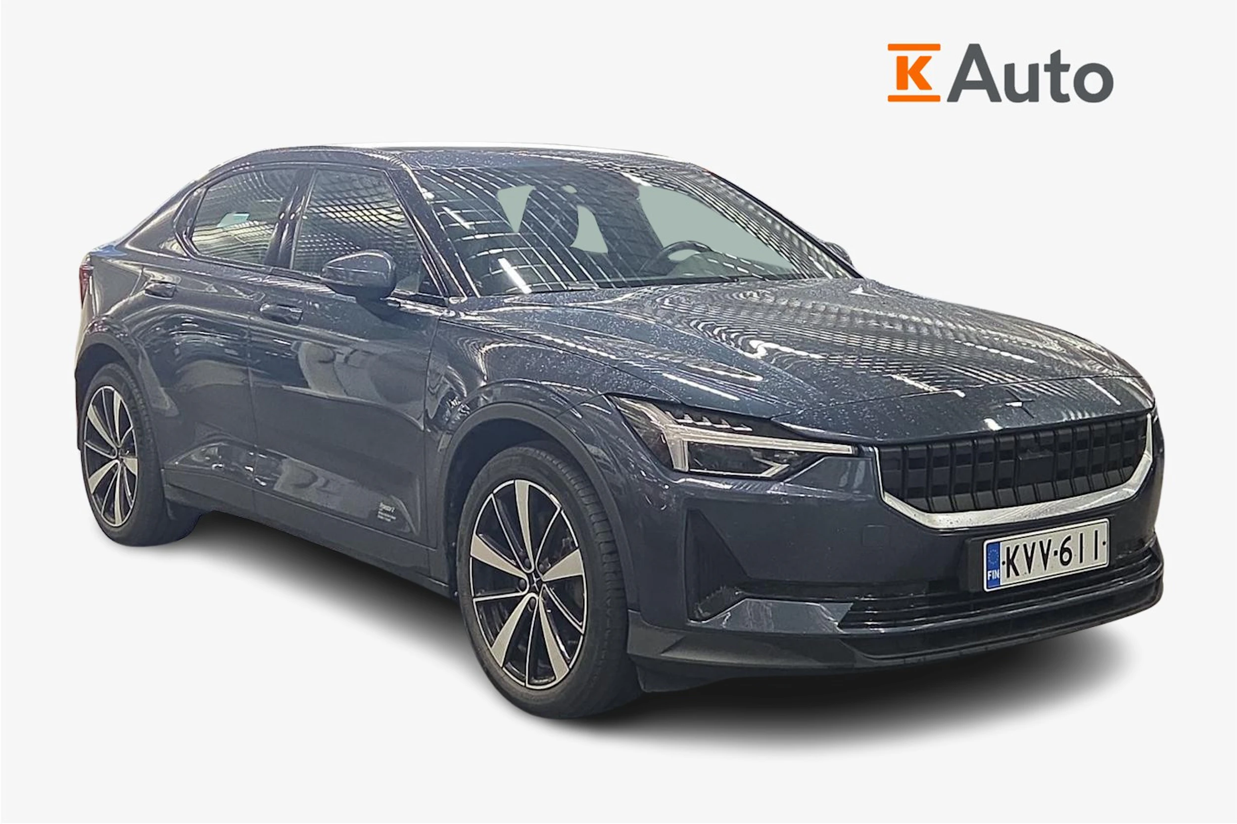 sininen Polestar 2 2022 kuva 1.