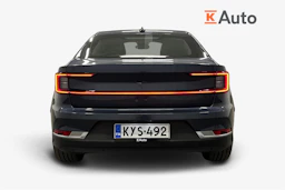 sininen Polestar 2 2022 kuva 3.