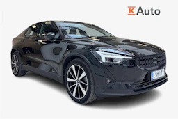 musta Polestar 2 2022 kuva 1.