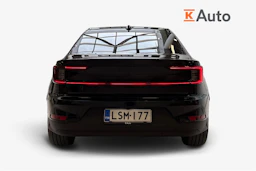musta Polestar 2 2022 kuva 3.