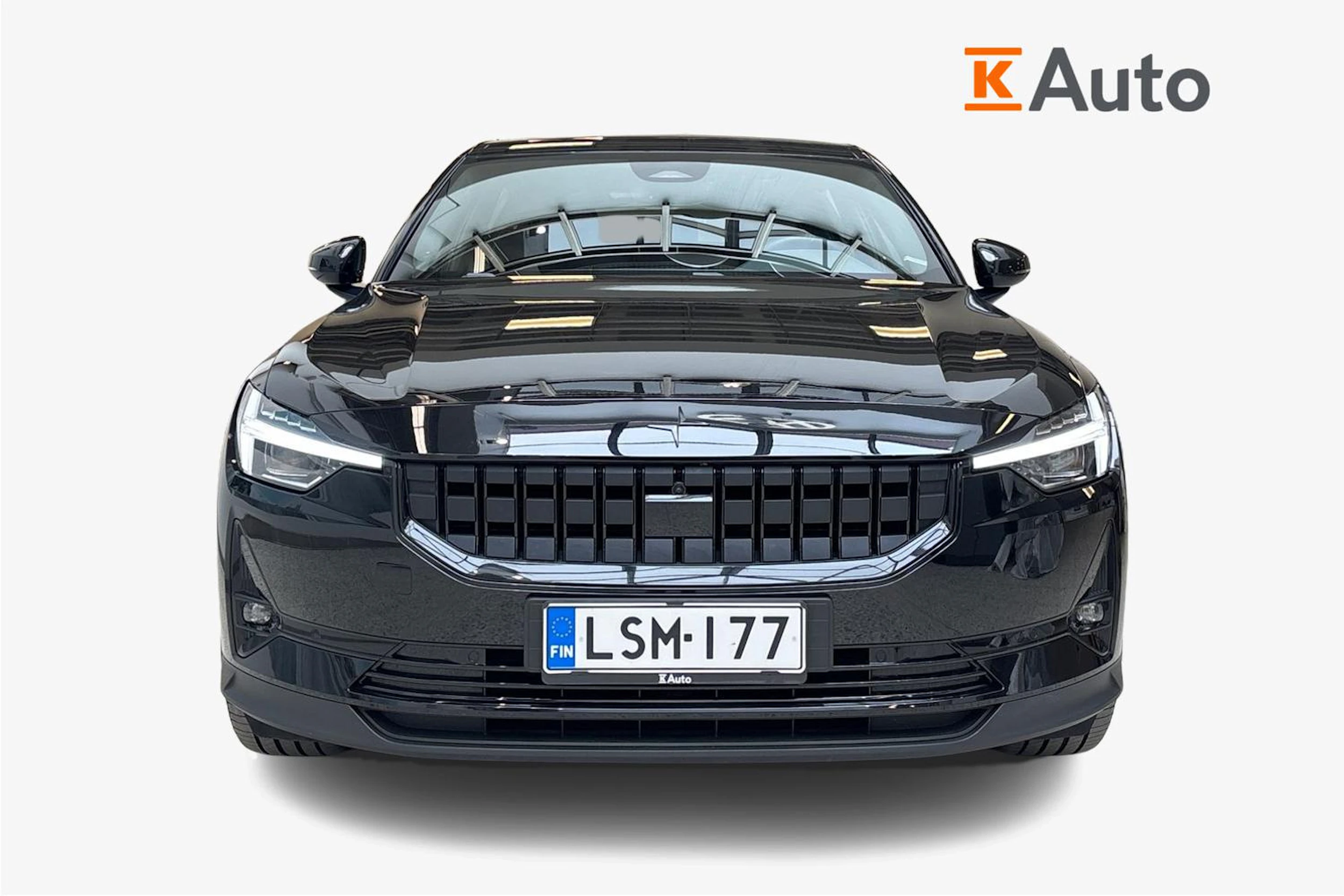musta Polestar 2 2022 kuva 4.