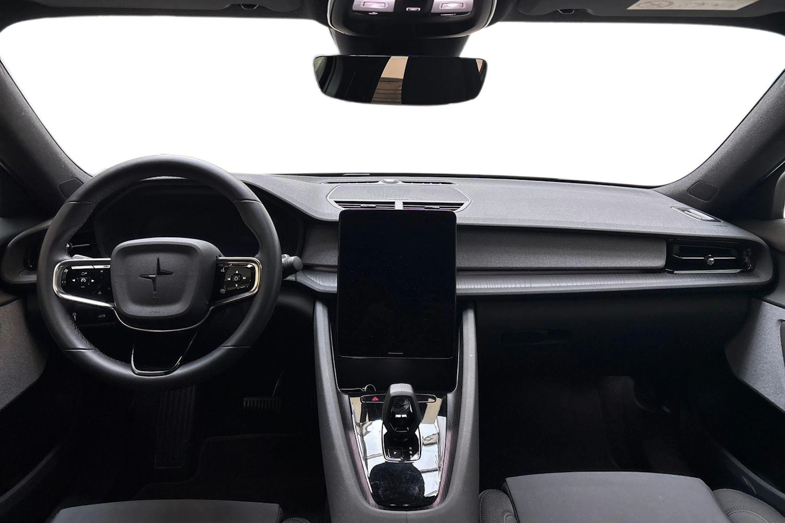 musta Polestar 2 2022 kuva 7.