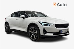 valkoinen Polestar 2 2022 kuva 1.