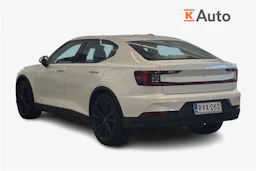 valkoinen Polestar 2 2022 kuva 2.