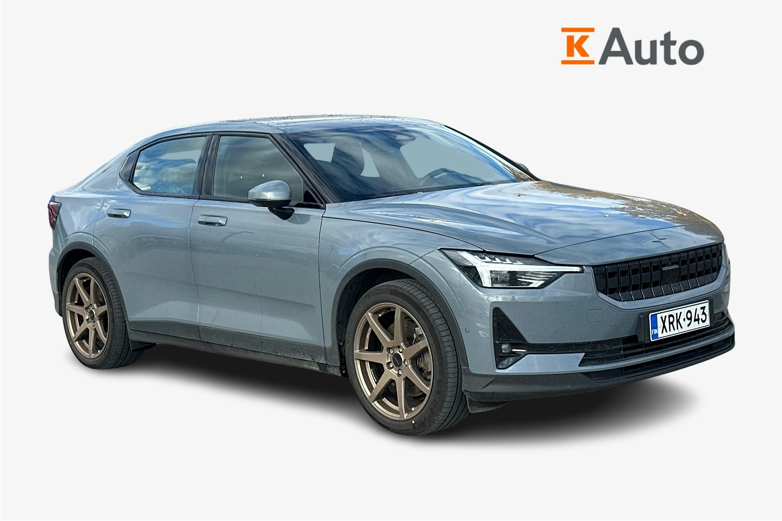harmaa Polestar 2 2022 kuva 1.