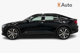 musta Polestar 2 2022 kuva 6.