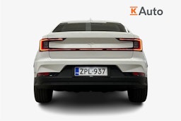 valkoinen Polestar 2 2022 kuva 3.