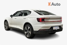 valkoinen Polestar 2 2023 kuva 2.