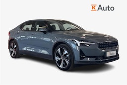 harmaa Polestar 2 2023 kuva 1.