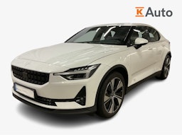 valkoinen Polestar 2 2023 kuva 1.