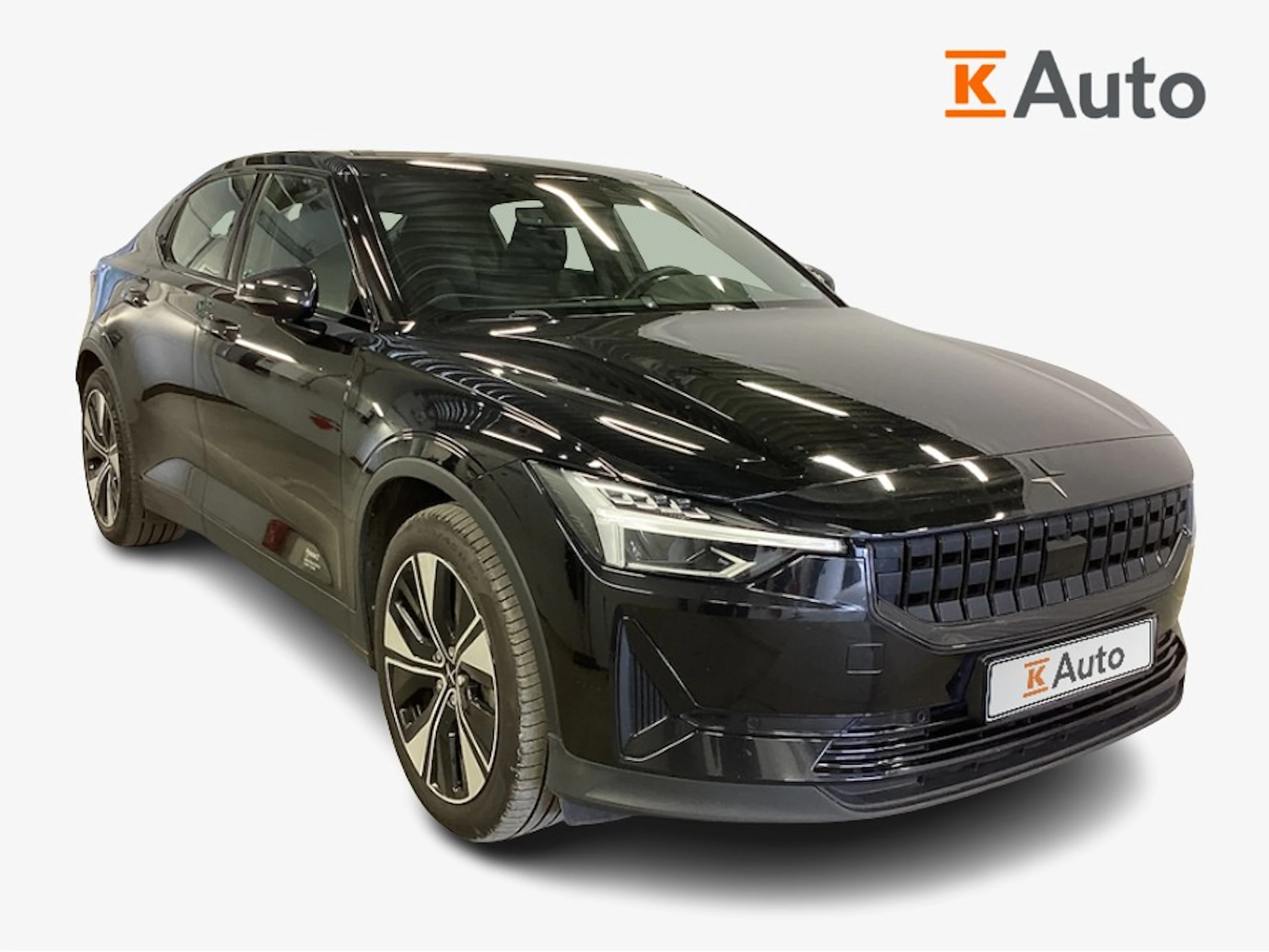 musta Polestar 2 2023 kuva 1.
