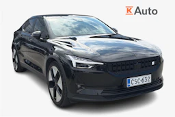 musta Polestar 2 2023 kuva 1.