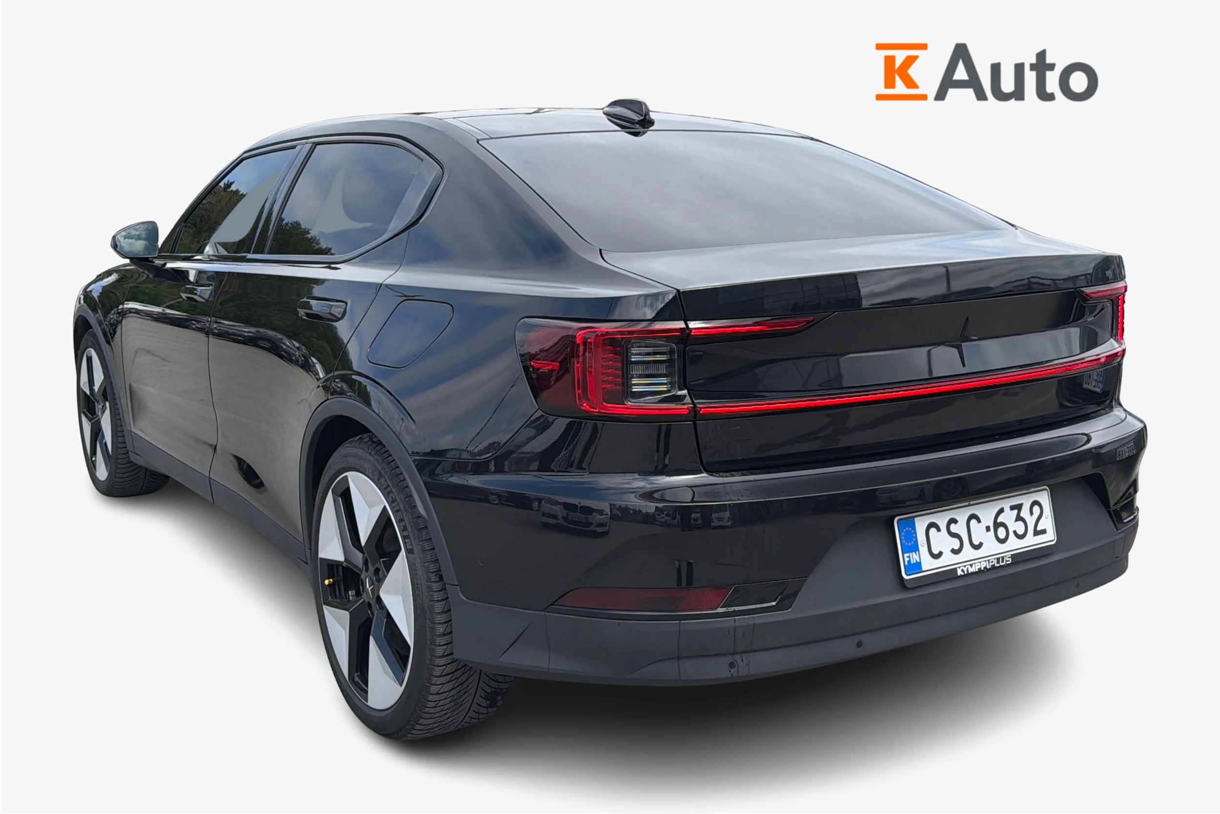 musta Polestar 2 2023 kuva 2.