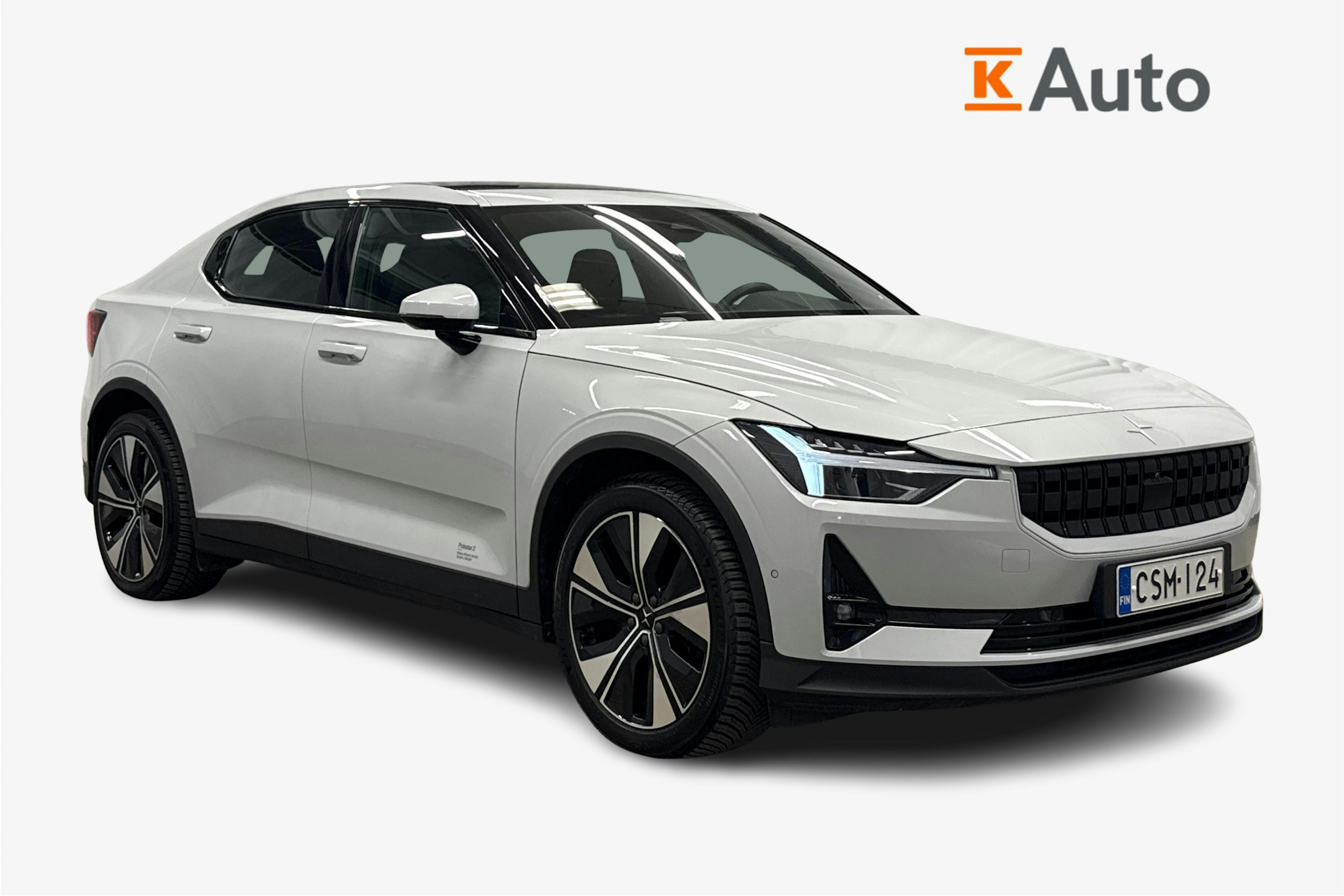 harmaa Polestar 2 2023 kuva 1.