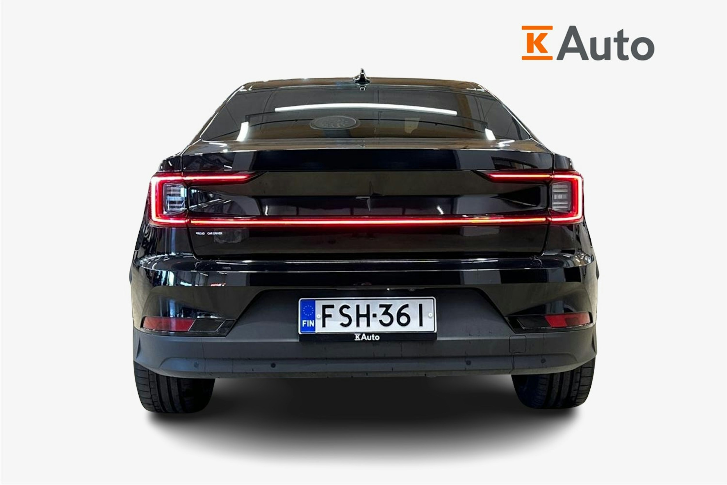 musta Polestar 2 2023 kuva 3.
