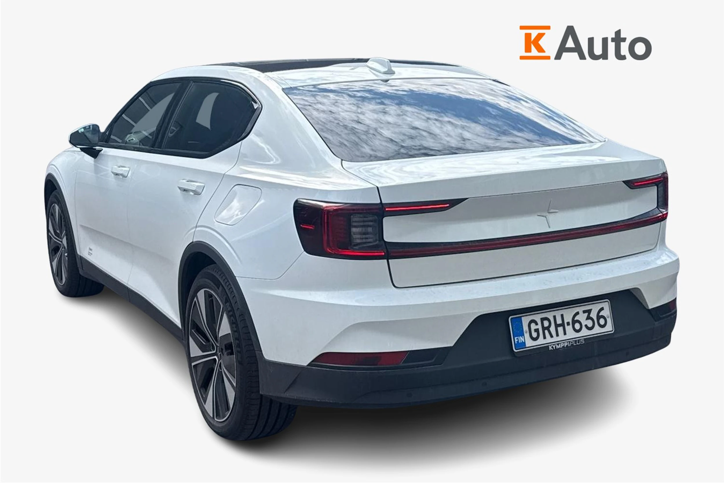 valkoinen Polestar 2 2023 kuva 2.