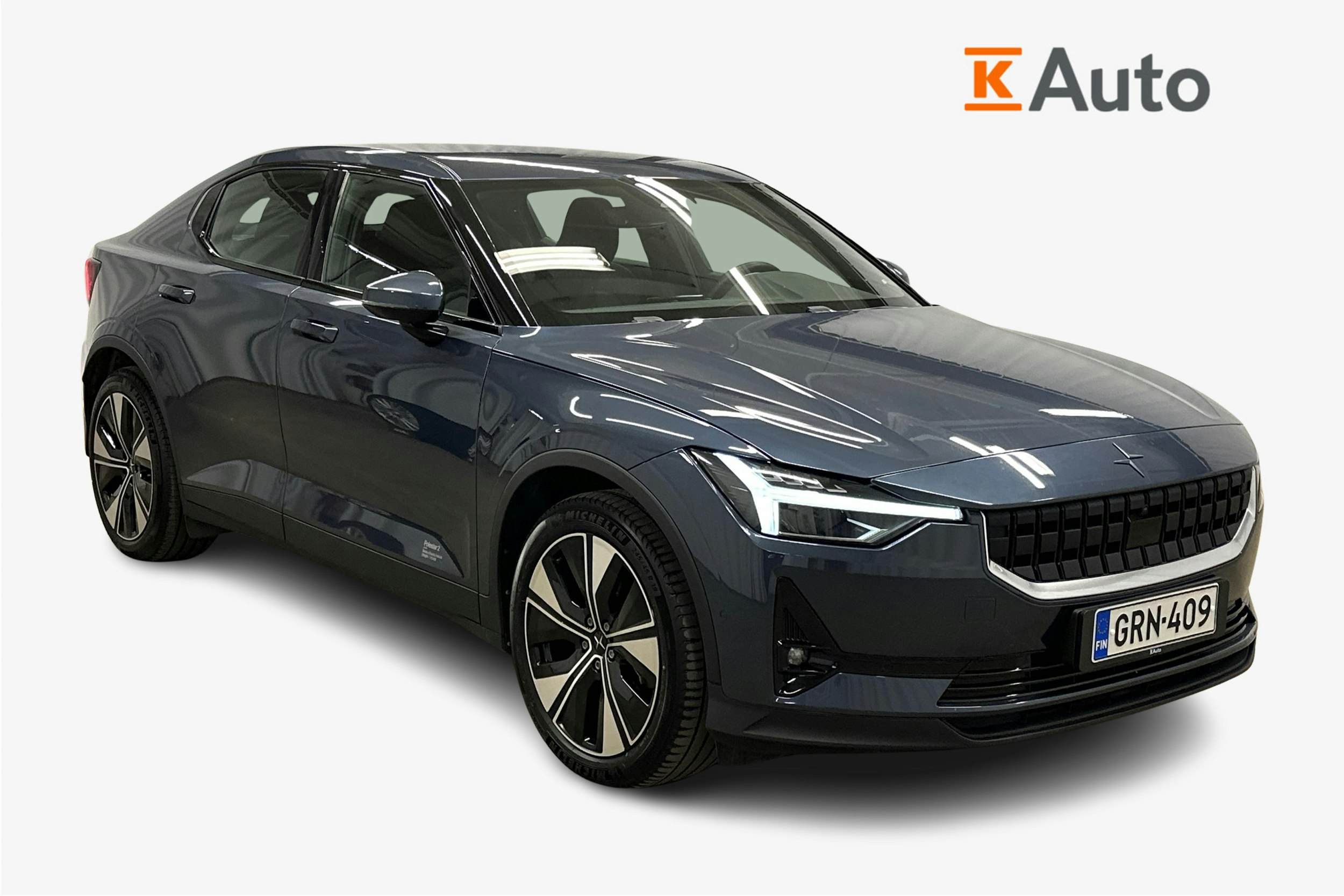 sininen Polestar 2 2023 kuva 1.