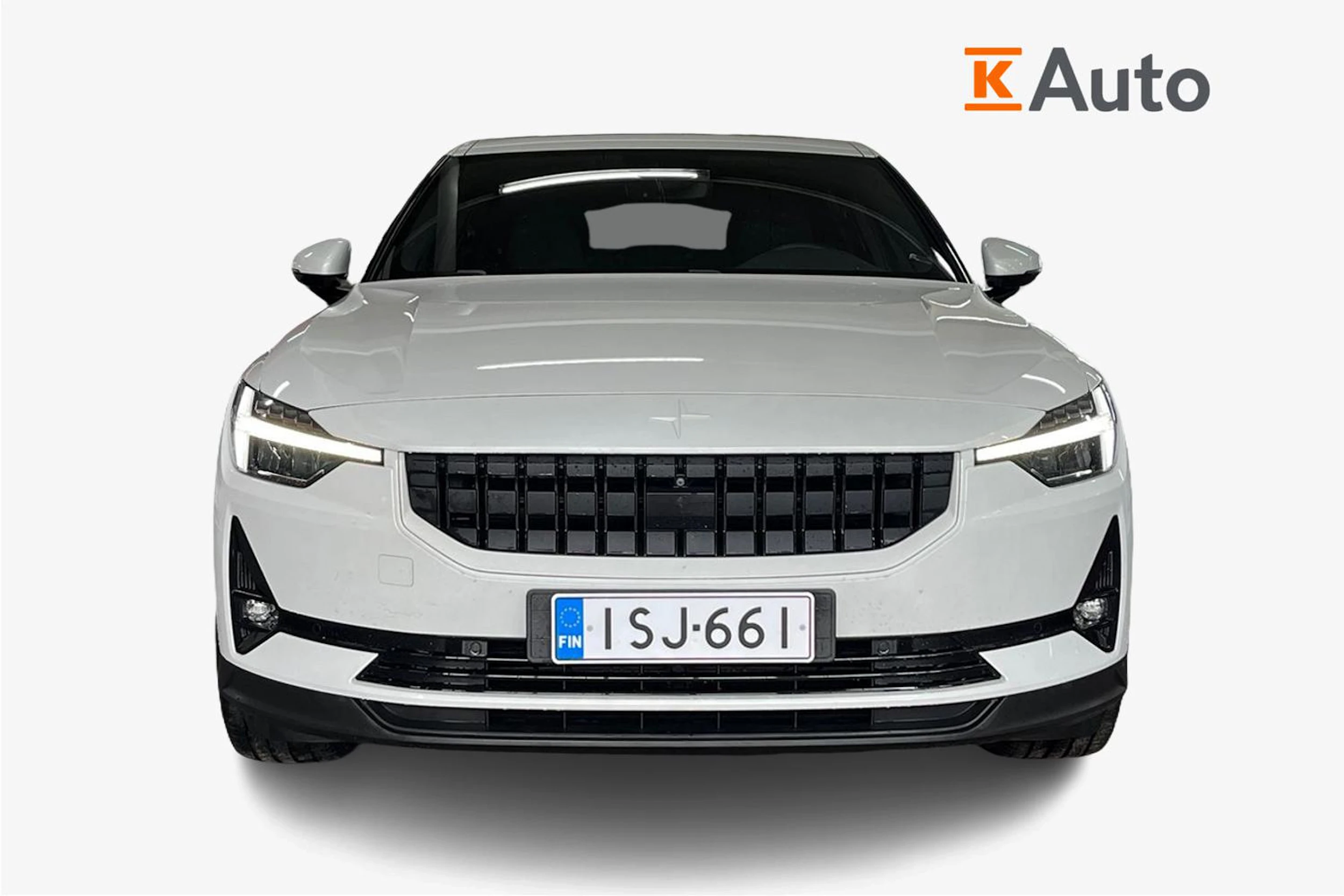 Valkoinen Polestar 2 2023 kuva 4.