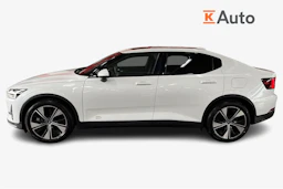 Valkoinen Polestar 2 2023 kuva 5.