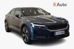 sininen Polestar 2 2023 kuva 1.