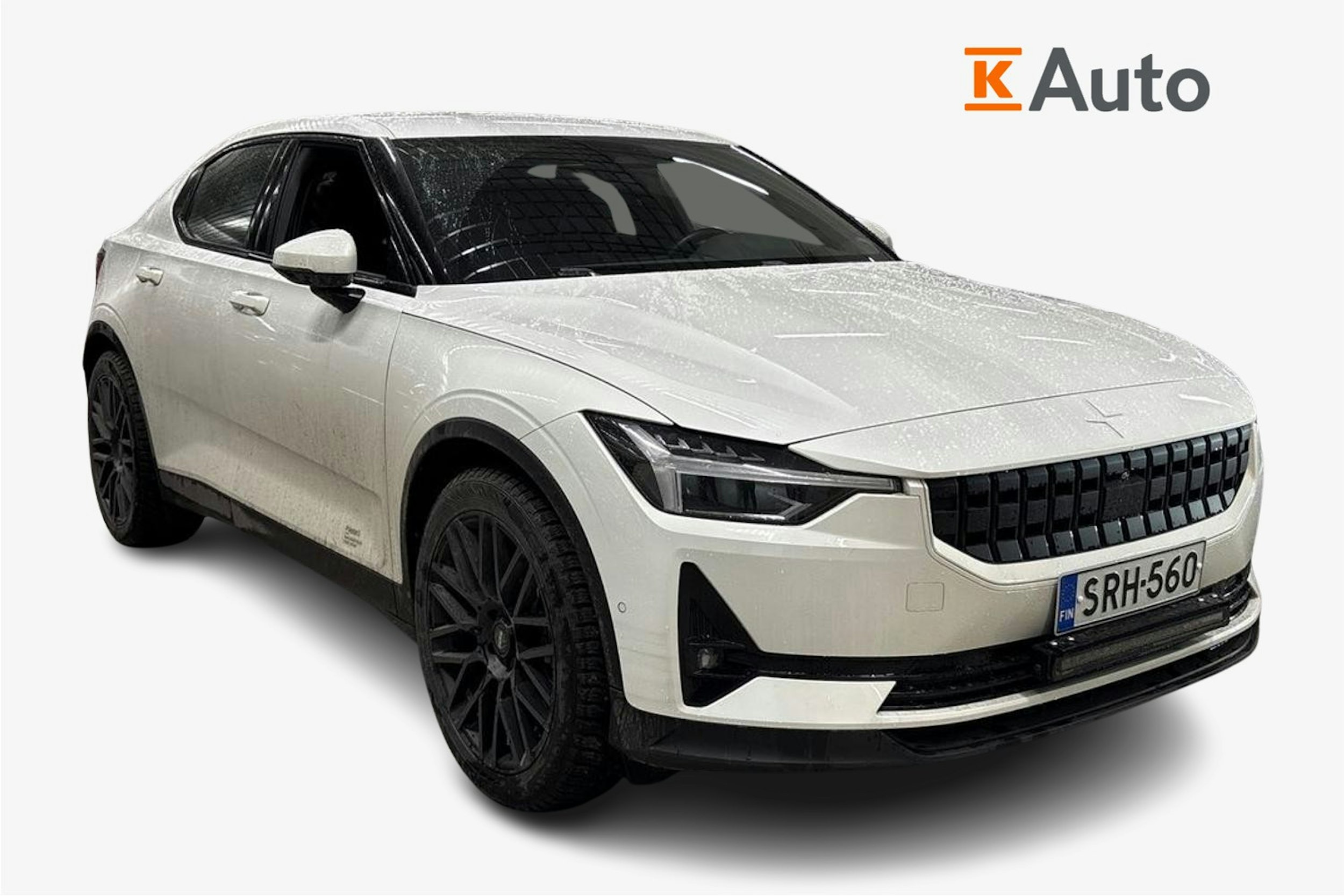 valkoinen Polestar 2 2023 kuva 1.
