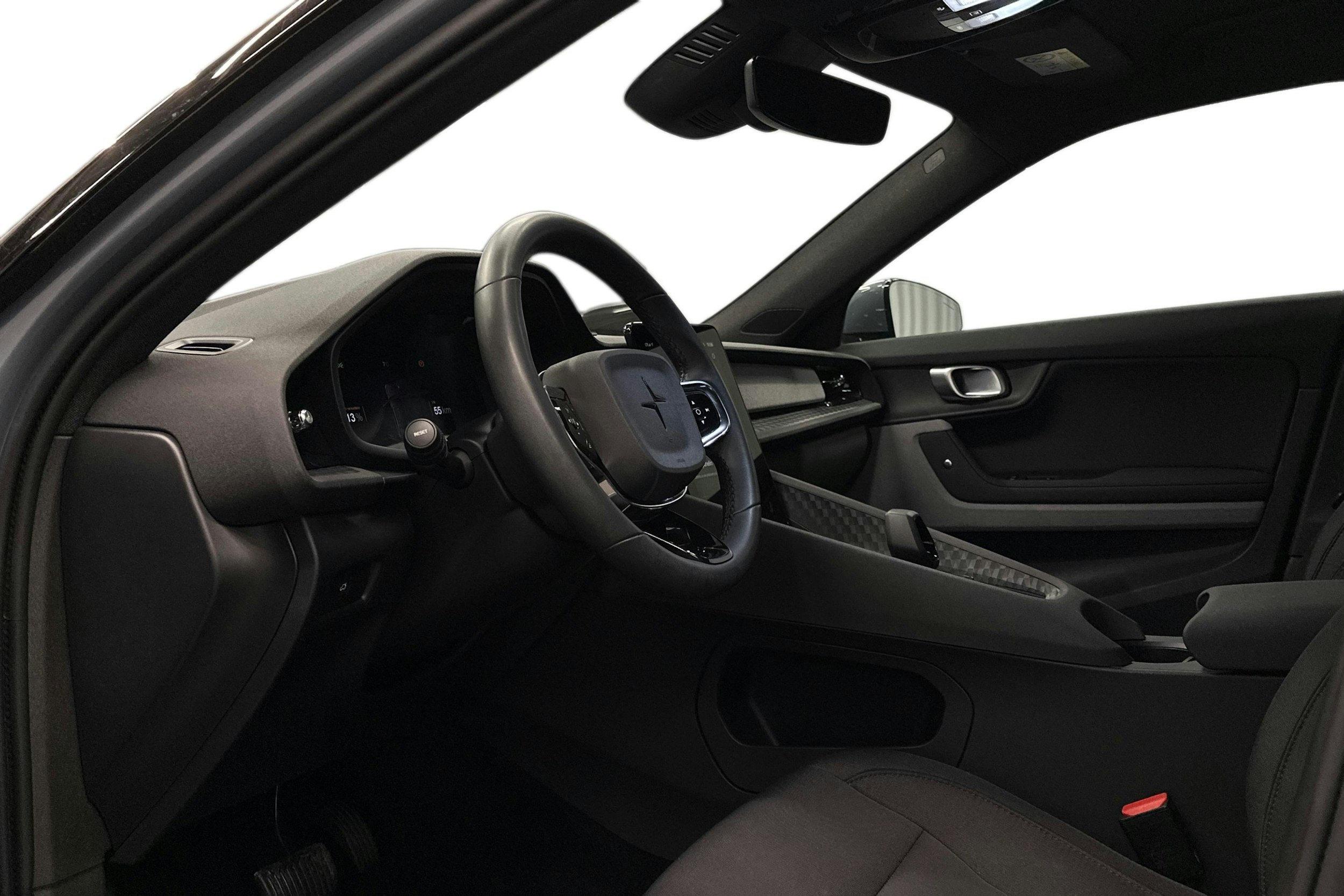 harmaa Polestar 2 2023 kuva 7.